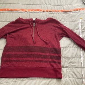 rue 21 cropped hoodie